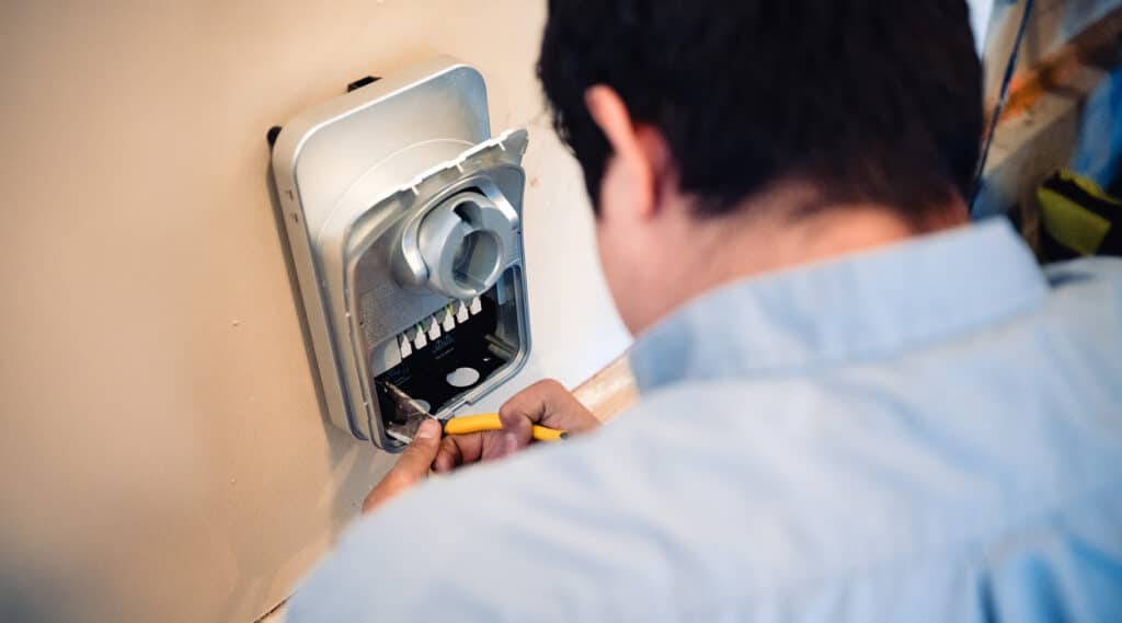 installing EV charger