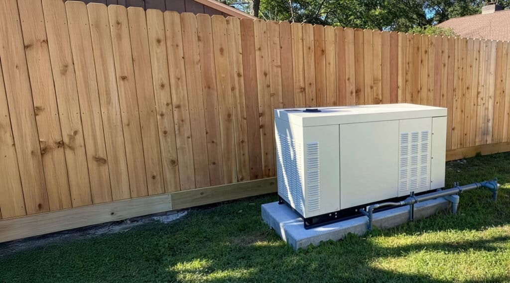 standby install generator