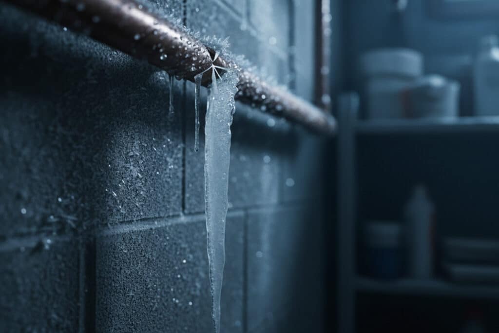 frozen pipe