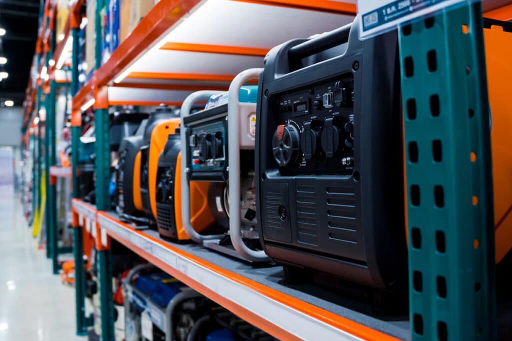 generators in big box stores